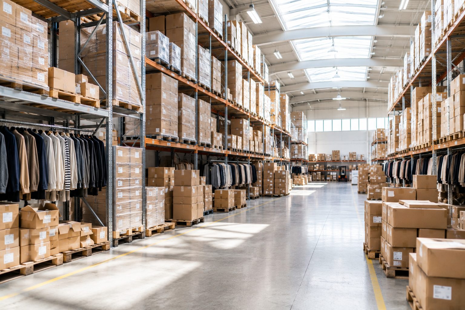 Magazzino rimanenze abbigliamento MonicaStock